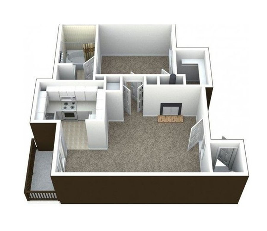 5155 Escondido St. 3D image of Ciel Apartments This image is the visual 3D representation of 5155 Escondido St. in Ciel Apartments.