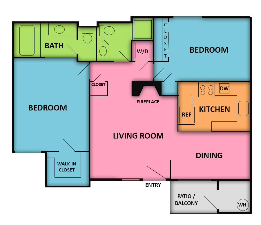 5155 Escondido St. schematic image of Ciel Apartments This image is the visual schematic representation of 5155 Escondido St. in Ciel Apartments.